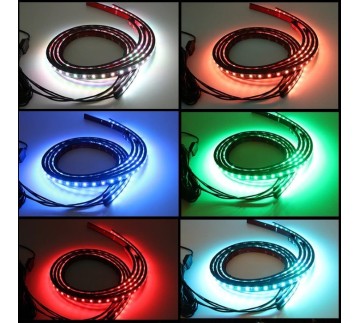 Светодиодная подсветка днища автомобиля на приложении APP