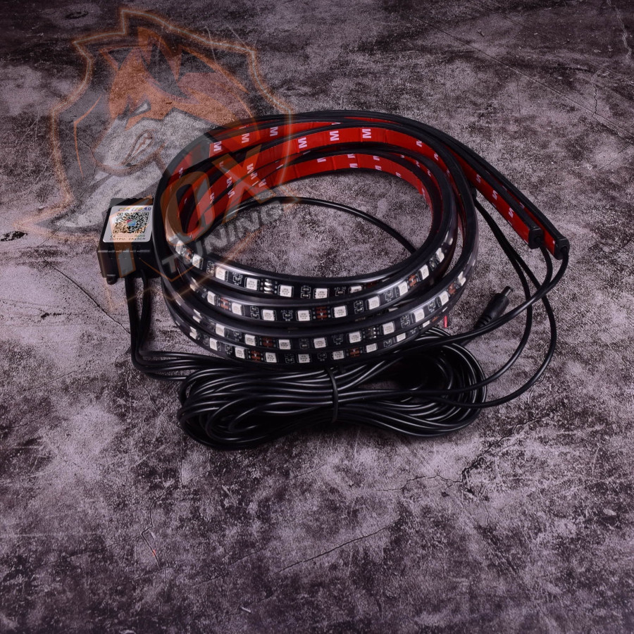 Світлодіодне RGB підсвічування днища автомобіля на додатку APP Світлодіодне RGB підсвічування днища автомобіля на додатку APP