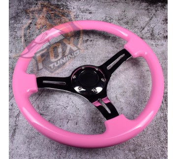 Универсальный пластиковый руль NRG (Siliver)