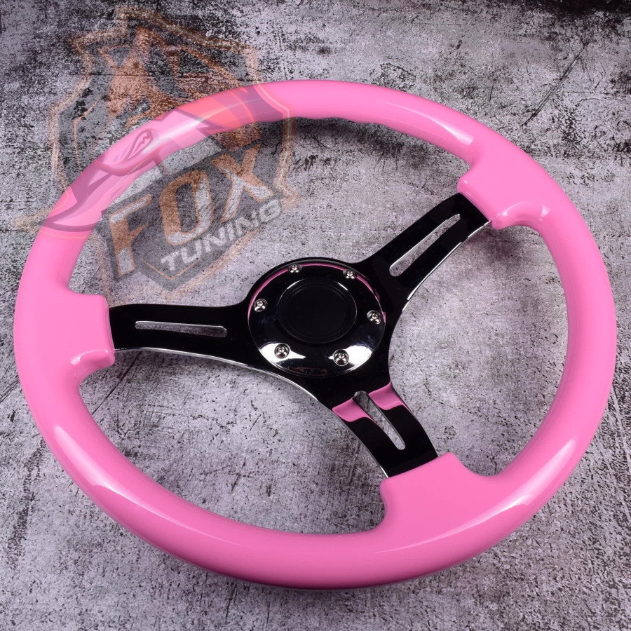 Универсальный пластиковый руль NRG (Siliver)