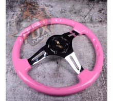 Універсальне пластикове кермо FT (Siliver)