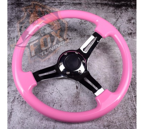 Універсальне пластикове кермо FT (Siliver)