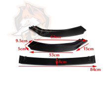 Універсальний пластиковий спліттер/губа FT (Type D) Black