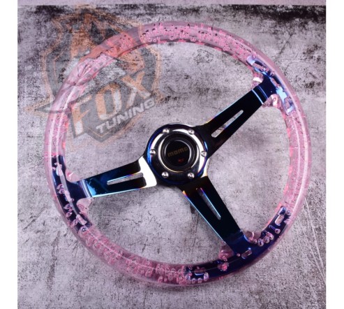 Универсальный руль Bubble neochrom/siliver