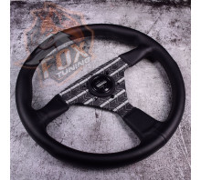 Спортивне кермо Momo без вильоту (шкіра )