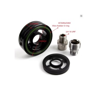 Маслопроставка/адаптер Battle Bee під VAG EA888 gen2 для датчиків температури та тиску масла