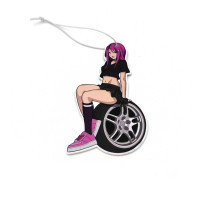 Ароматизатор в автомобиль Pink hair rim girl