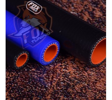 Армированный силиконовый патрубок FoxTuning