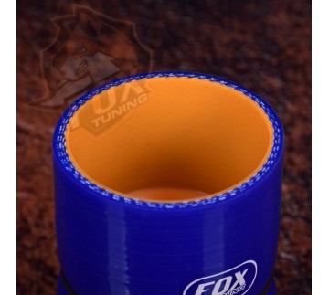 Силіконовий прямий патрубок з буфером,посилений FoxTuning