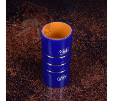 Силіконовий прямий патрубок з буфером,посилений FoxTuning