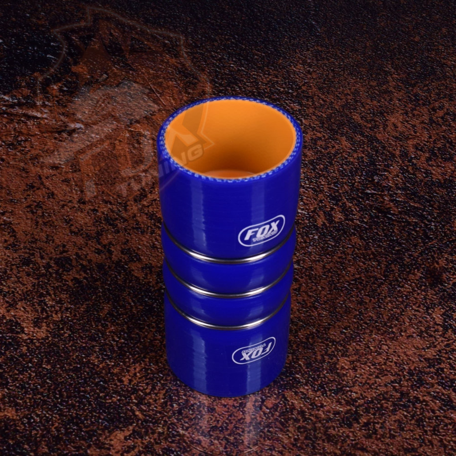 Силіконовий прямий патрубок з буфером,посилений FoxTuning