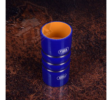 Силиконовый прямой патрубок с буфером, усиленный FoxTuning