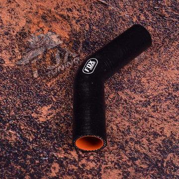 Силиконовый угловой патрубок FoxTuning 45°