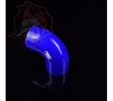 Силиконовый угловой патрубок  90° 3.25" (83 мм)