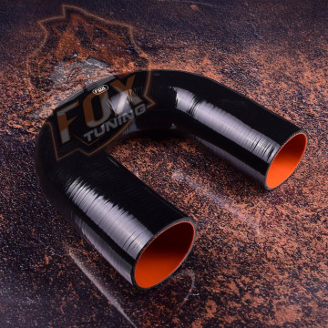Силиконовый угловой патрубок FoxTuning 180°