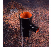 Силиконовый тройник FoxTuning с выходом 0.98" (25 mm)