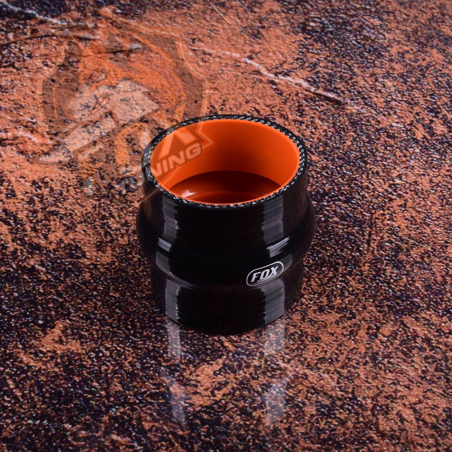 Силиконовый прямой патрубок с буфером FoxTuning