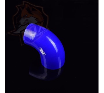 Силиконовый угловой патрубок 90° переход 3/4.5" (76/114 мм)