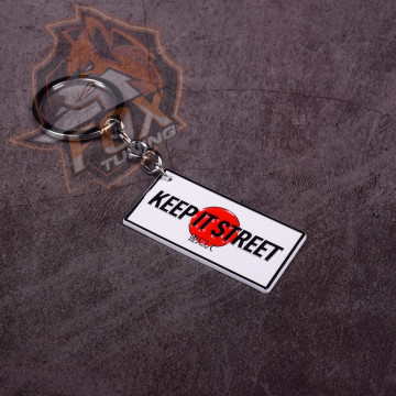 Брелок на ключі авто номер Keep It Street