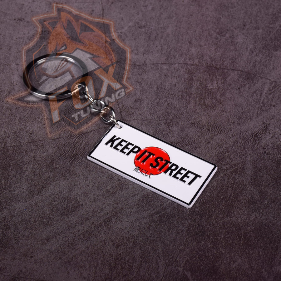 Брелок на ключі авто номер Keep It Street