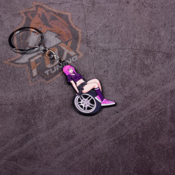 Брелок на ключі Girl in sports seat
