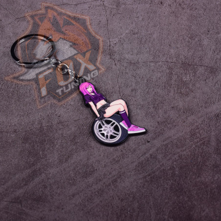 Брелок на ключі Girl in sports seat