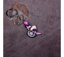 Брелок на ключі Girl in sports seat
