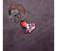 Брелок на ключі Girl and car drive