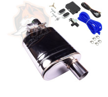 Прямоточний глушник із вакуумним клапаном 2.5" (63 mm) L з блоком керування