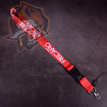 Шнурок на ключі Recaro Red