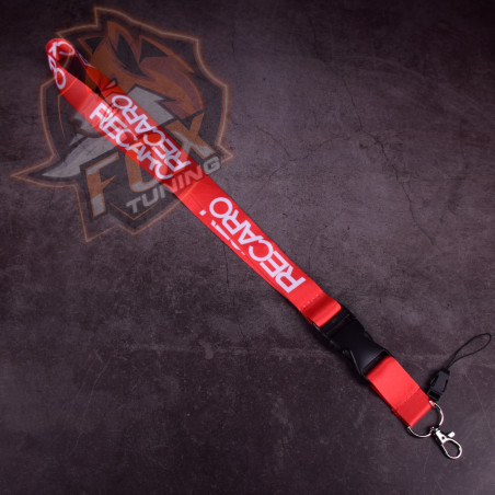 Шнурок на ключі Recaro Red