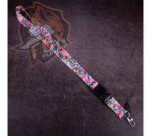 Шнурок на ключі StickerBoom White