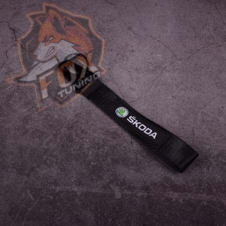 Брелок з карабіном Skoda