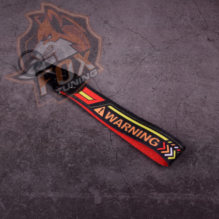 Брелок з карабіном Warning