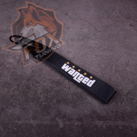 Брелок с карабином Wanted