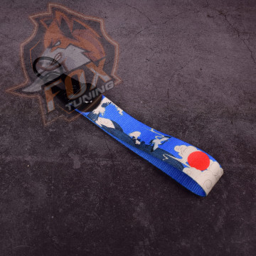 Брелок з карабіном Sun,Mountain and Bird