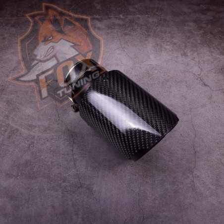 Одинарная насадка глушителя FT (carbon)