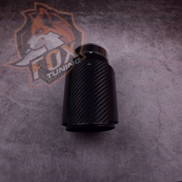 Одинарная насадка глушителя FT (carbon)