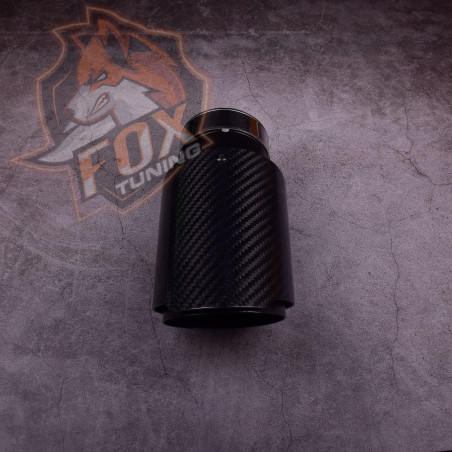 Одинарная насадка глушителя FT (carbon)