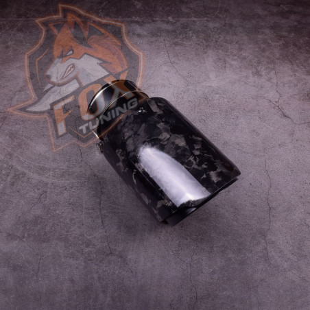 Одинарная насадка глушителя FT (forged carbon)