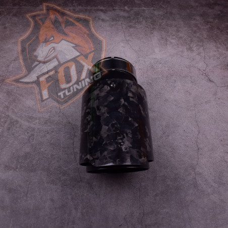 Одинарная насадка глушителя FT (forged carbon)