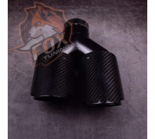copy of Двойная насадка глушителя FT (carbon)