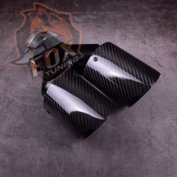 copy of Двойная насадка глушителя FT (carbon)