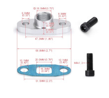 Комплект для слива масла турбины FT