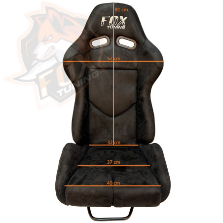 Спортивне сидіння/полуковш FoxTuning L