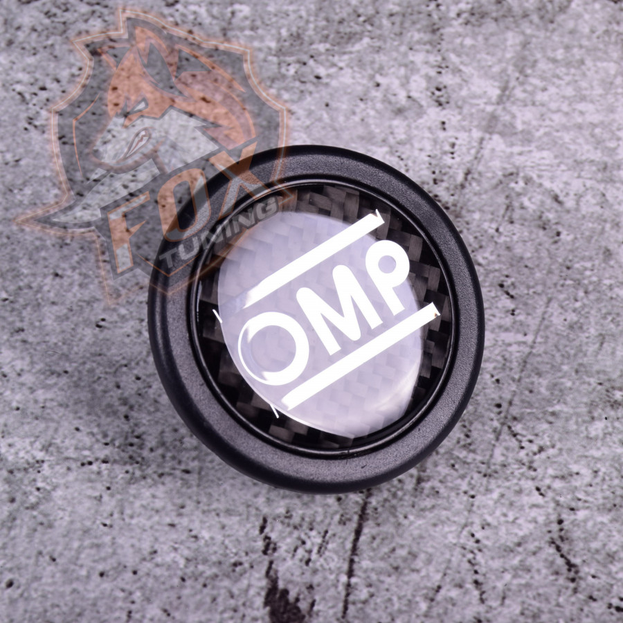Кнопка рулевого сигнала OMP (карбон)
