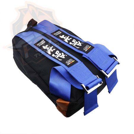 JDM ранець Bride з шлейками Mugen (brown)