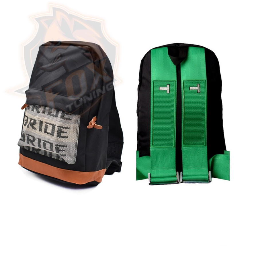 JDM ранець Bride з шлейками Takata (brown)