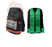 JDM рюкзак Bride со шлейками Takata (brown)