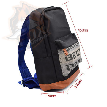 JDM рюкзак Bride со шлейками Takata (brown)